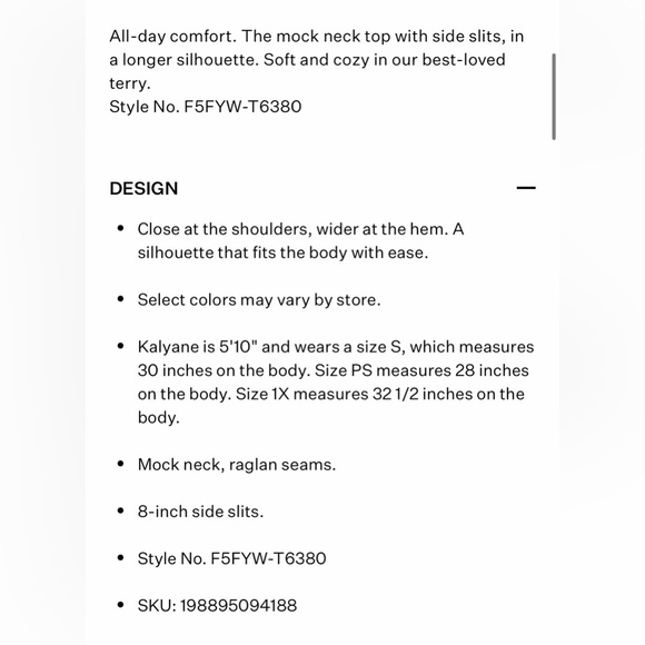 Eileen Fisher Brushed Terry Set - Petite S & M - Picture 7 of 10